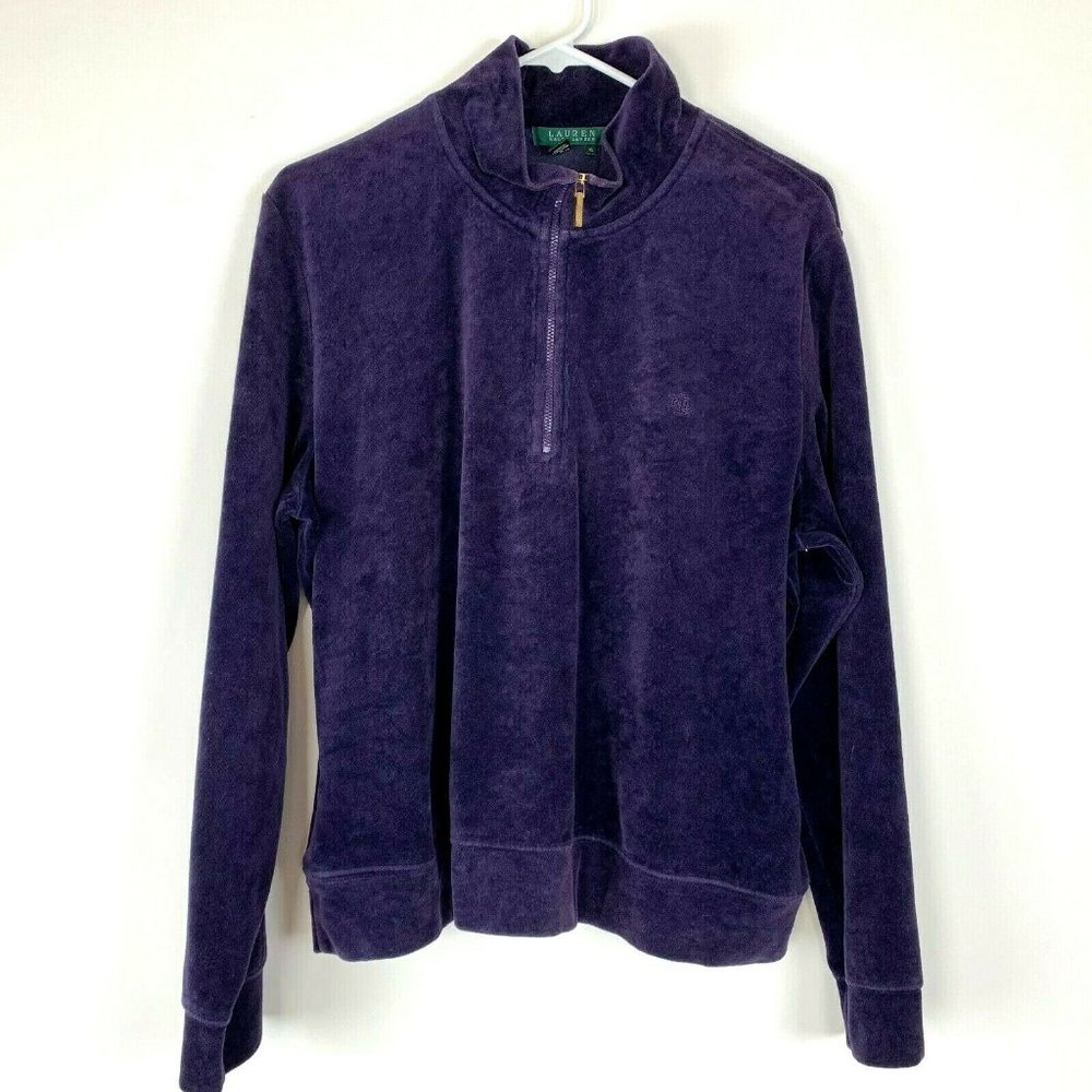 LAUREN by RALPH LAUREN Sweater XL Purple